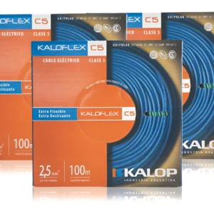 Inicio cable unipolar kalop 2.5 mm flex 5x3