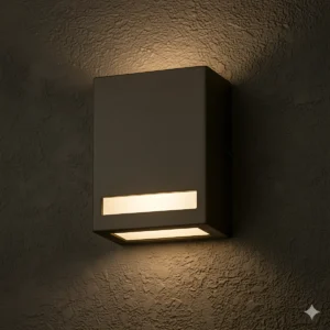 Inicio aplique led cuadrado